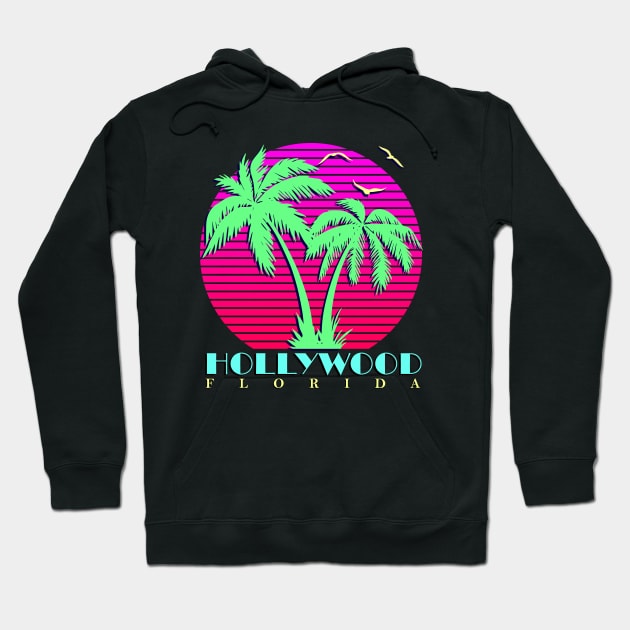 Hollywood Florida Hoodie by Nerd_art